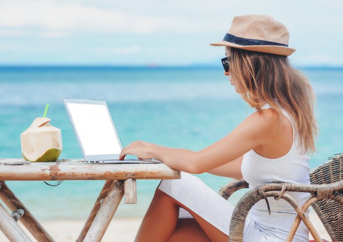 Laptop vakantie