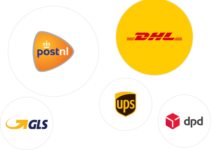 Pakketmail vervoerders