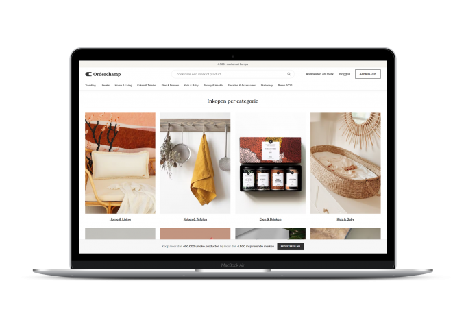 Orderchamp inkoop pagina