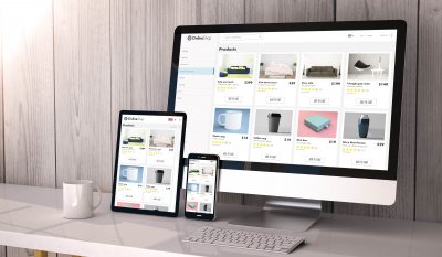 Producten in webshop