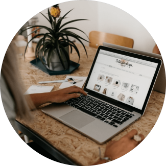 Mijnwebwinkel webshop design